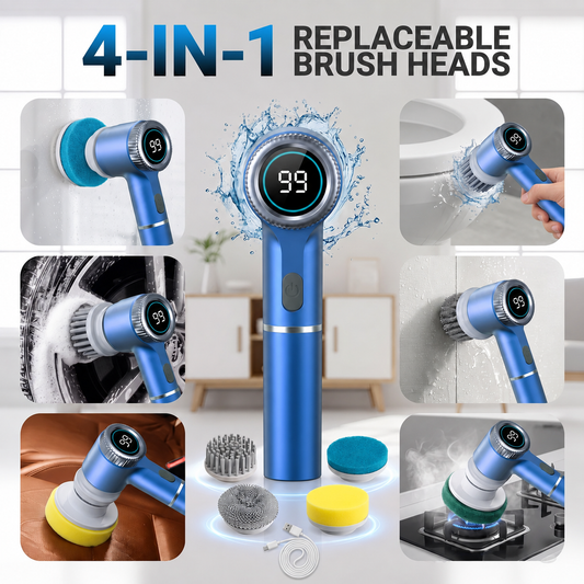 ScrubWave™ - Electric spin scrubber